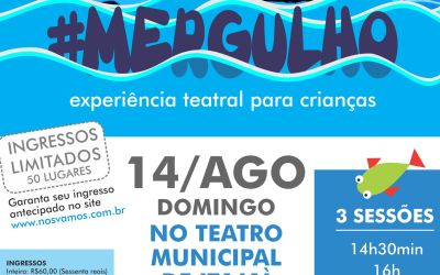 #MERGULHO no Teatro Municipal de Itajaí